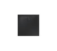 KALDEWEI ALUVIA Receveurs de douche en SolidLite, avec Invisible Grip, 90x90x3,2cm, 325311111676, Couleur: noir mat 100