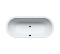 Kaldewei Ambiente - Baignoire Classic Duo Oval 113, 170x75 cm, antidérapante sur toute la largeur, effet Perl, blanc 291434013001