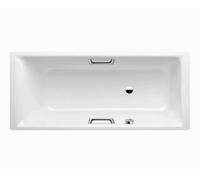 Kaldewei Ambiente - Baignoire Puro Star 686, 160x70 cm, trous pour poignées, effet Perl blanc 258600013001