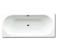 Kaldewei Ambiente - Baignoire rectangulaire Classic Duo 105, 170x70 cm, antidérapante sur toute la largeur, trous pour poignées, blanc 290510210001