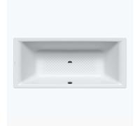 Kaldewei Puro bain duo 266434010001 180x80cm, trop-plein au milieu, anti-dérapant complet, blanc