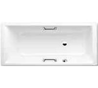 Kaldewei Ambiente - Baignoire rectangulaire Puro Star 686, 160x70 cm, avec trous pour poignées, blanc 258623000001