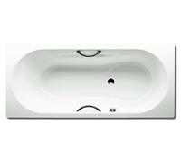 Kaldewei Ambiente - Baignoire rectangulaire Vaio Set Star 955, 170x75 cm, avec trous pour poignées, blanc 233523000001