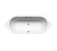 Kaldewei Ambiente - Baignoire Vaio Duo 6 952, 210x80 cm, avec trous pour les poignées, blanc 233210110001