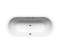 Kaldewei Ambiente - Classic Duo Oval 112, 160x70 cm, avec trous pour les poignées, antidérapant, blanc 291310220001
