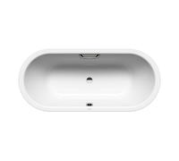 Kaldewei Ambiente - Classic Duo Oval 112, 160x70 cm, avec trous pour les poignées, blanc 291310110001