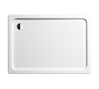 Kaldewei Duschplan xxl Duschplan douche 432735043001 100x140x6,5cm, avec support, effet perlant antidérapant, blanc