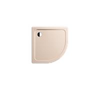 Kaldewei Arrondo Kaldewei douche 460348040030 100x100x6,5cm, avec support, bahama beige