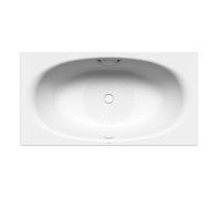 Kaldewei Avantgarde - Baignoire Ellipso Duo 230, 190x100 cm, avec trous pour les poignées, antidérapante, blanche 286010220001
