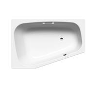 Kaldewei Avantgarde - Baignoire Plaza Duo 190, droite, 180x120 cm, avec trous pour les poignées, effet Perl, blanc 237010113001