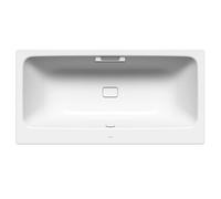 Kaldewei Avantgarde - Baignoire rectangulaire Asymmetric Duo 740, 170x80 cm, avec trous pour les poignées, blanc 274010110001