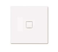 Kaldewei Avantgarde - Receveur de douche carré Conoflat 852-1, 80x80 cm, blanc - Receveur de douche, largeur totale antidérapante, sans support en polystyrène 466830020001