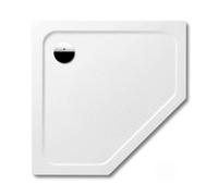 Kaldewei Avantgarde - Receveur de douche pentagonal Cornezza 673-2, 100x100 cm, antidérapant, avec support en polystyrène, blanc 459335000001