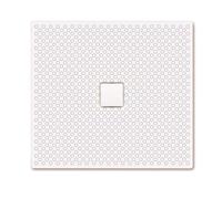 Kaldewei Avantgarde - Receveur de douche rectangulaire Conoflat 854-1, 100x110 cm, blanc - Receveur de douche, antidérapant sur toute la largeur, effet Perl, sans support en polystyrène 467030023001