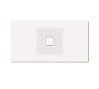 Kaldewei Avantgarde - Receveur de douche rectangulaire Conoflat 855-1, 80x150 cm, blanc - Receveur de douche, antidérapant, effet Perl, sans support en polystyrène 467130003001