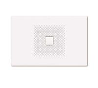 Kaldewei Avantgarde - Receveur de douche rectangulaire Conoflat 857-1, 100x150 cm, blanc - Receveur de douche, antidérapant, effet Perl, sans support en polystyrène 467330003001