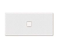 Kaldewei Avantgarde - Receveur de douche rectangulaire Conoflat 858-2, 75x160 cm, blanc - receveur de douche, antislip sur toute la surface, support en polystyrène 467435040001