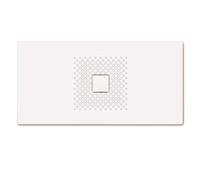 Kaldewei Avantgarde - Receveur de douche rectangulaire Conoflat 859-1, 80x160 cm, blanc - Receveur de douche, antidérapant, sans support en polystyrène 467530000001