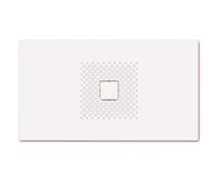 Kaldewei Avantgarde - Receveur de douche rectangulaire Conoflat 860-1, 90x160 cm, blanc - Receveur de douche, antidérapant, effet Perl, sans support en polystyrène 467630003001