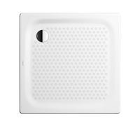 Kaldewei Avantgarde - Receveur de douche Superplan 386-1, 80x80 cm, Antidérapant sur toute la surface, sans support en polystyrène, blanc 447530020001