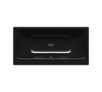 Kaldewei Bain duo asymétrique 274200010701 180x90cm, sans effet / antidérapant, noir