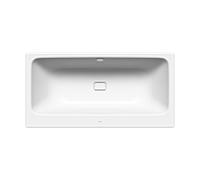 Kaldewei Bain duo asymétrique 274223000001 180x90cm, blanc trop-plein en face, blanc
