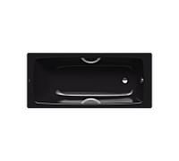 Kaldewei Cayono star bath 275700013701 180x80cm, effet perlant, noir