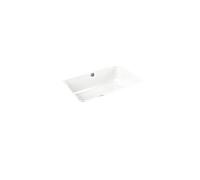 Kaldewei Cayono vasque sous plan 913706000001 59,6x42,6cm, avec trop-plein, insonorisant, blanc