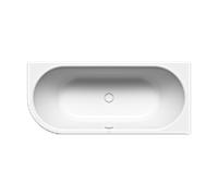 Kaldewei Centro duo 1 bain 282900013001 modèle 129, gauche, 170 x 75cm, effet perlant blanc