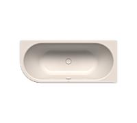 Kaldewei Centro duo 2000 bain gauche 282930003231 170x75cm, effet perle antidérapant, pergamon