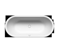 KALDEWEI CENTRO DUO Duo Oval 128 180x80cm, 282800011001, Couleur: Blanc alpin avec Invisible Grip