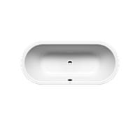 Kaldewei Classic bain ovale duo 291330000001 160x70cm, antidérapant, blanc