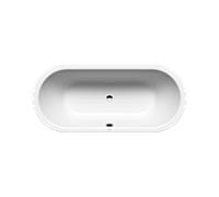 Kaldewei Classic bain ovale duo 291434013001 170x75cm, effet perle antidérapant complet, blanc