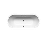 Kaldewei Classic duo baignoire ovale 291410110001 170x75cm, trou de poignée, blanc