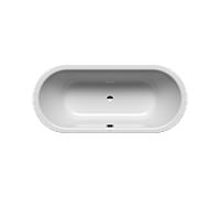 Kaldewei Classic duo bain ovale 291234010199 180x80cm, antidérapant complet, manhattan