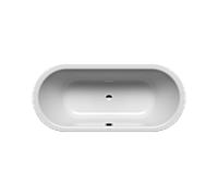 Kaldewei Classic duo bain ovale 291430003199 170x75cm, effet perle antidérapant, manhattan