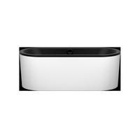KALDEWEI CLASSIC DUO Oval, baignoire en pose libre 113-7, 170x75x42 cm, avec tablier Couleur extérieure blanc alpin, 291449230711, Couleur: blanc mat