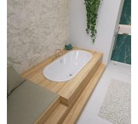 Kaldewei bath Classic duo 116 292600013001 170 x 70 cm, effet perlant blanc , ovale