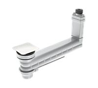 Kaldewei Clou vidage / trop-plein 905400000711 blanc alpin mat, couvercle carré, émaillé