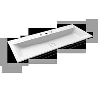 KALDEWEI CONO lavabo à encastrer 3082, 1200x500x14 mm, 901806033001, Exécution: avec 3 trous taraudés