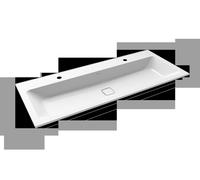 KALDEWEI CONO lavabo à encastrer 3082, 1200x500x14 mm, 901806043001, Exécution: avec 2x trou taraudé 1 place