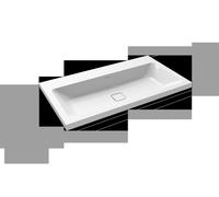 Kaldewei Cono poser sur meuble 902006003001 3084, 90x50x4cm, effet perlant blanc, sans trou pour robinetterie