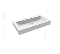 Kaldewei Cono lavabo Cono 902606033001 3090, 90x50x12cm, effet perlant blanc, 3 trous taraudés