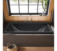 Kaldewei Baignoire Conoduo 235334013701 200x100cm, effet perle antidérapant, noir