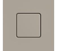 Couvercle de vidange KALDEWEI KA120, pour CONOFLAT, émaillé, 687772572669, Couleur: Gris chaud 30 avec Secure Plus