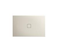 Kaldewei Conoflat zone de douche 465548042728 90x120cm, avec support, Secure Plus, crème coquillage mat