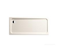 Kaldewei Duschplan xxl Duschplan douche 432635043231 75x170x6.5cm, avec support, effet perlant antidérapant, pergamon