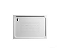Kaldewei Duschplan xxl Duschplan douche 432735000199 100x140x6.5cm, avec support, antidérapant, manhattan