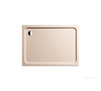Kaldewei Duschplan xxl Duschplan douche 432748043030 100x140x6,5cm, avec support, effet perlant, beige bahama