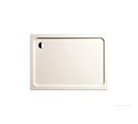 Kaldewei Duschplan xxl Duschplan douche 432748043231 100x140x6,5cm, avec support, effet perlant, pergamon